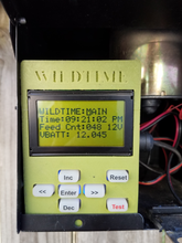 Load image into Gallery viewer, Wildtime wildlife and deer feeder timer built in diagnostics